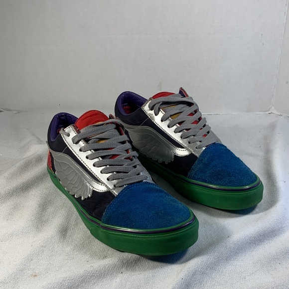 Vans Old Skool ‘What The Avengers’ Multicolor Winged Sneakers